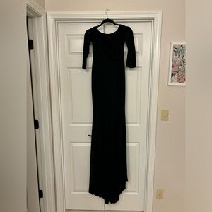 Dark Green Maternity Dress